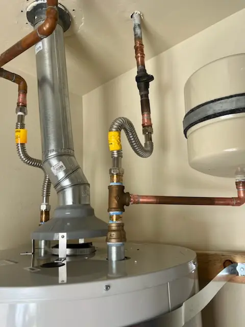 Water heater installation and plumbing repair in Wilhelm Corner